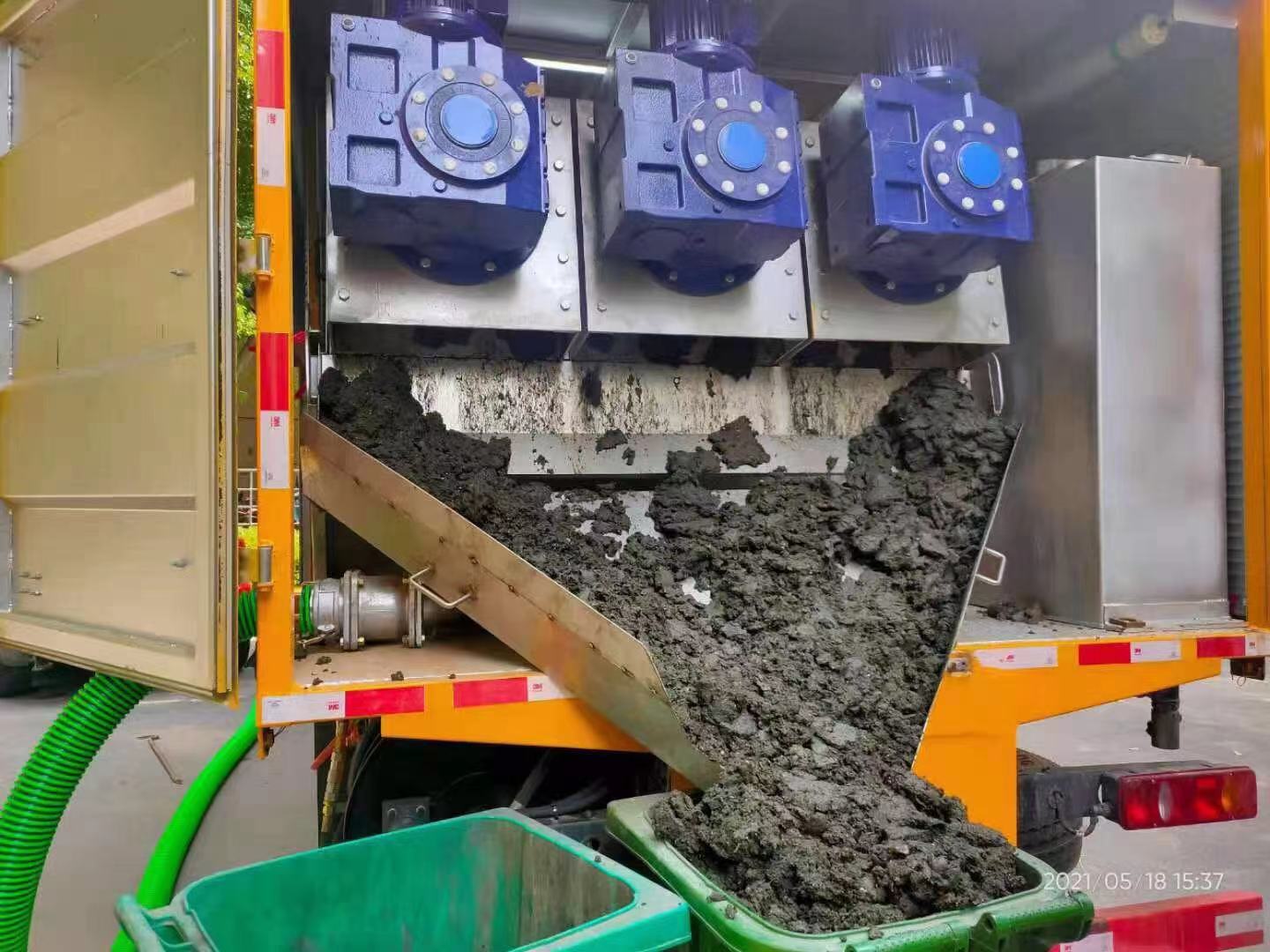 高淳化粪池清掏城市维护站-泥浆净化干湿分离处理